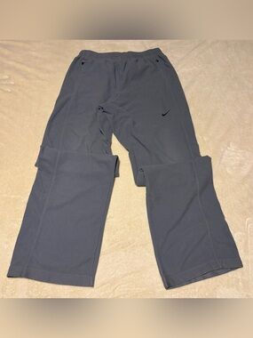 Nike men’s Charcoal Gray Joggers with Swoosh